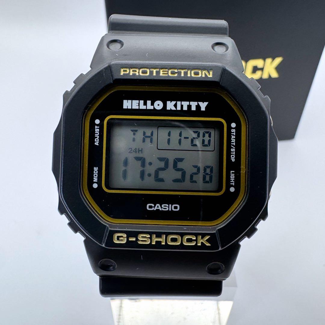 未使用級　ハローキティ50周年記念G-SHOCK コラボ限定モデル