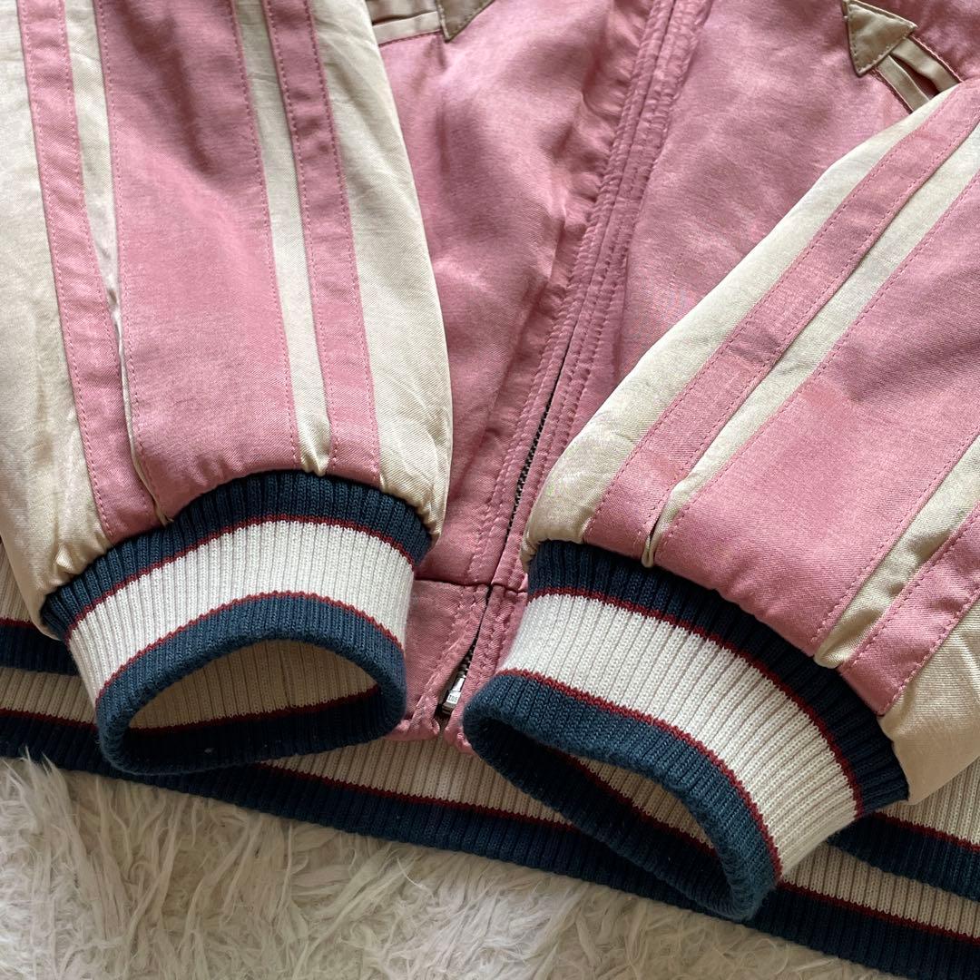 希少 美品 XXLサイズ HUSTON スーベニアジャケット トナカイ刺繍