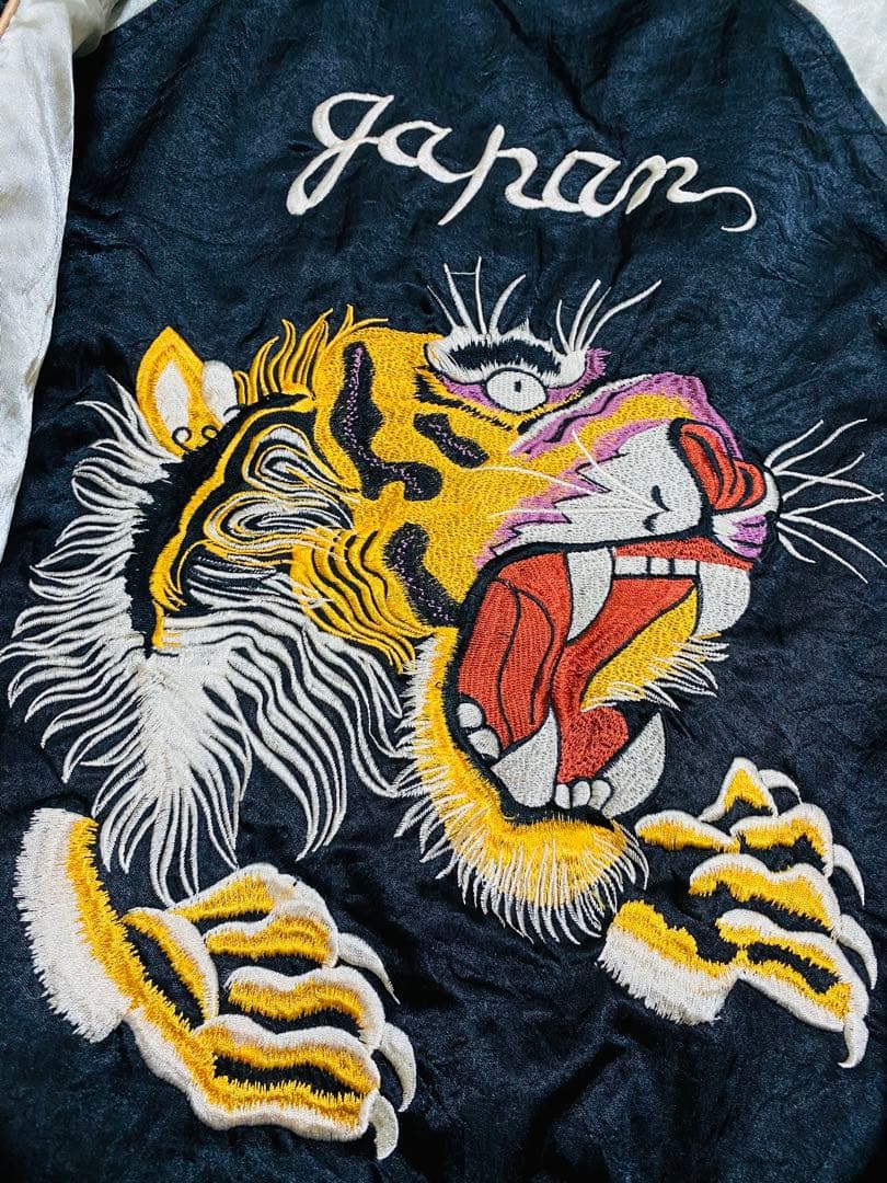 NEO-SIXX 虎 日本限定 スカジャン サテン unisex vintage