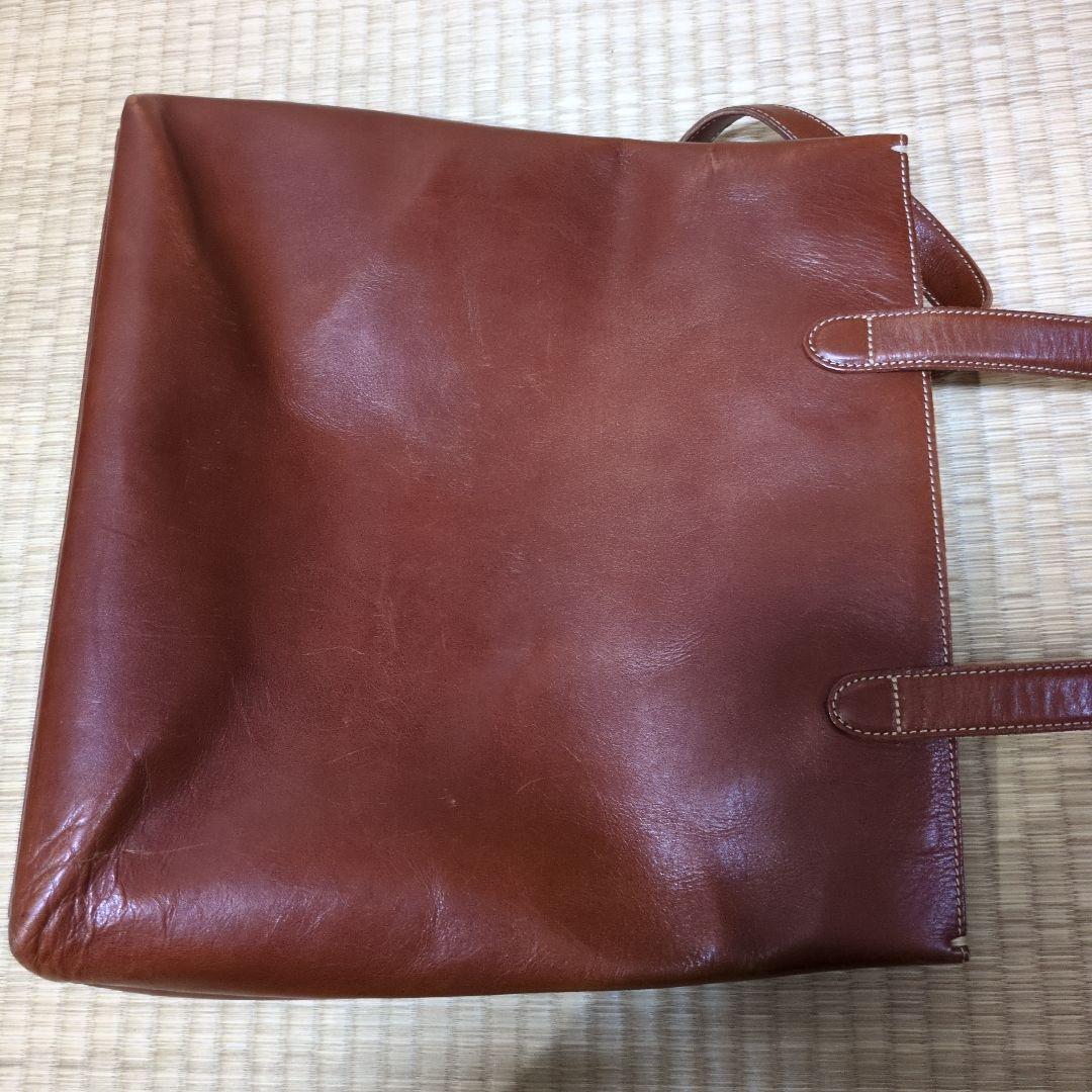 土屋鞄 ディアリオトールトート ブラウン