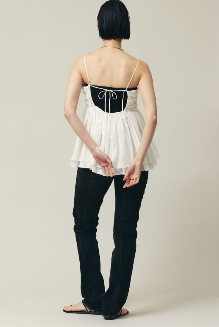 新品青山店限定 Curensology カレンソロジー レイヤードキャミソール