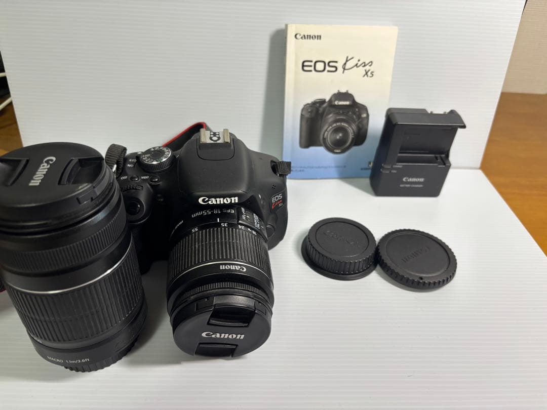【美品】Canon　EOSKissX5　ダブルズームレンズキット（中古