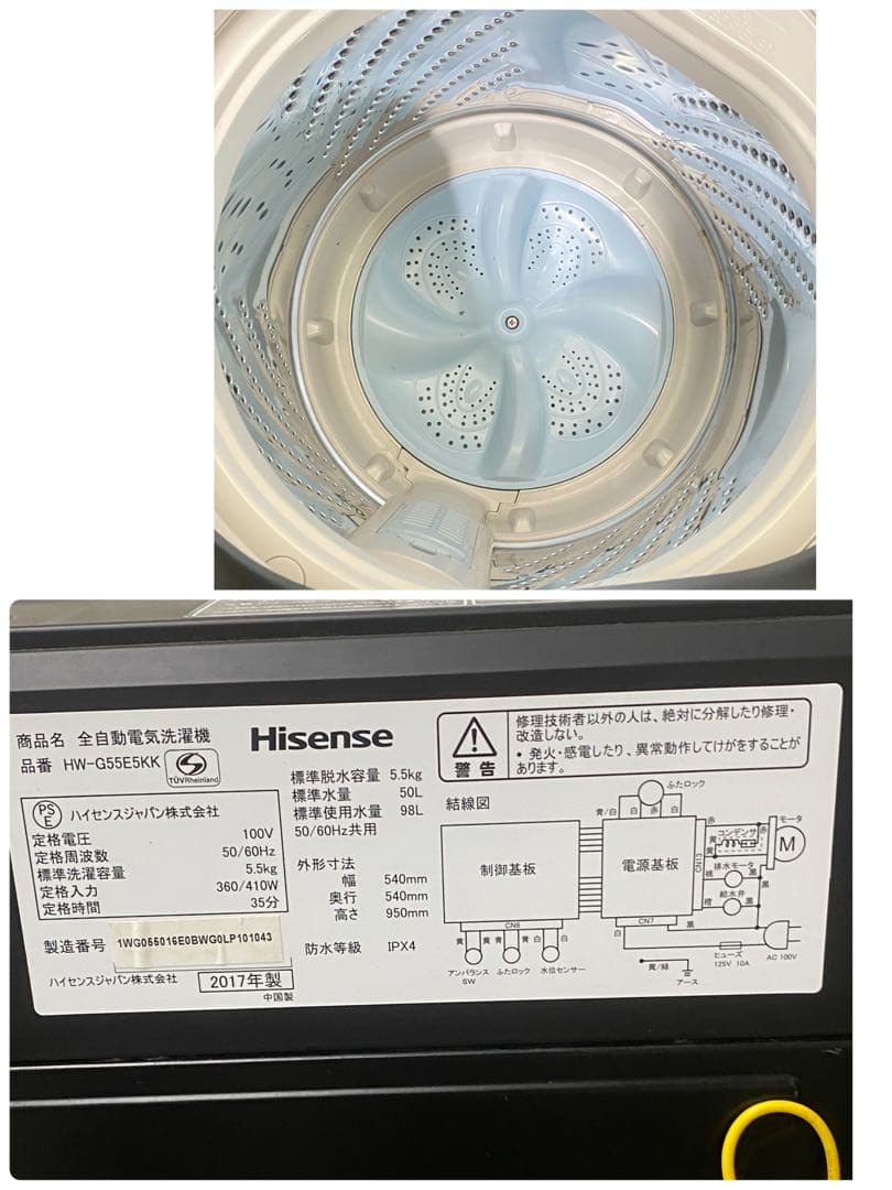 一人暮らしい3点セット