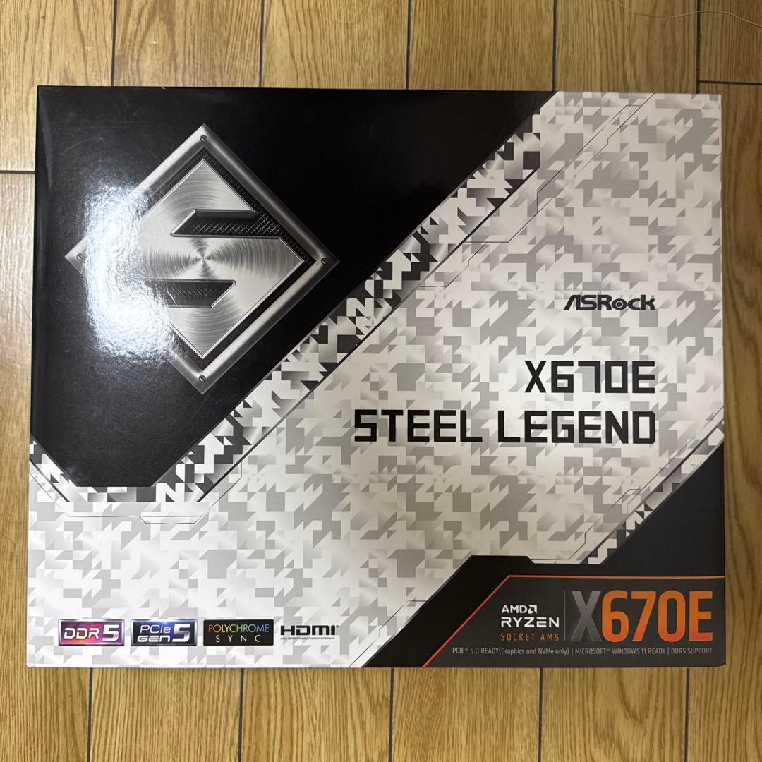 ASRock X670E Steel Legendマザーボード
