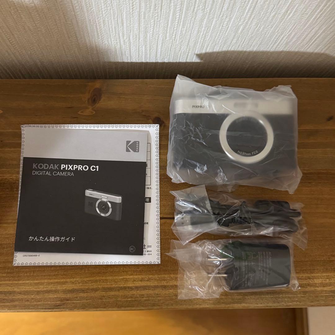 KODAK PIXPRO C1 デジタルカメラ ブラック 黒 デジカメ コンデジ