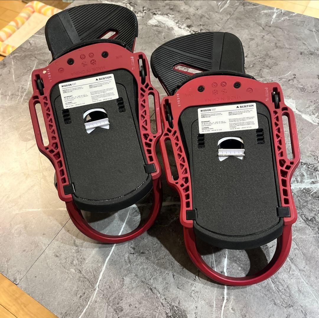 ￼BURTONバートン MISSION ESTビンディング　Ｍ／Ｌスノーボード