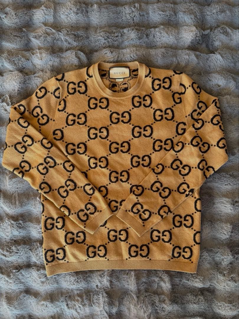 m*i様 GUCCI GGロゴニットセーター Sサイズ