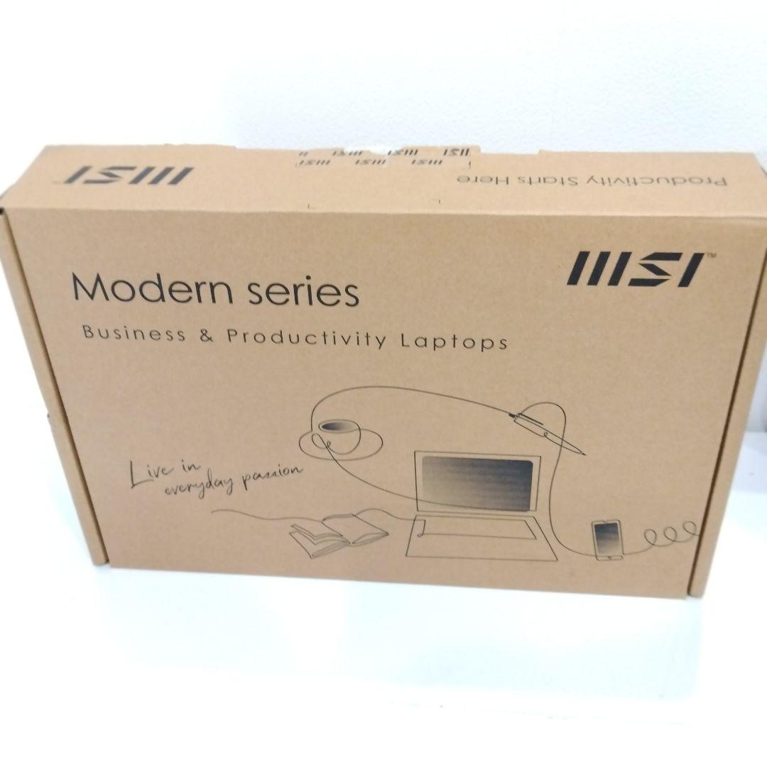Windowsノート本体 msi Modern 14 i7 1195G7 16GB 512GB Win11