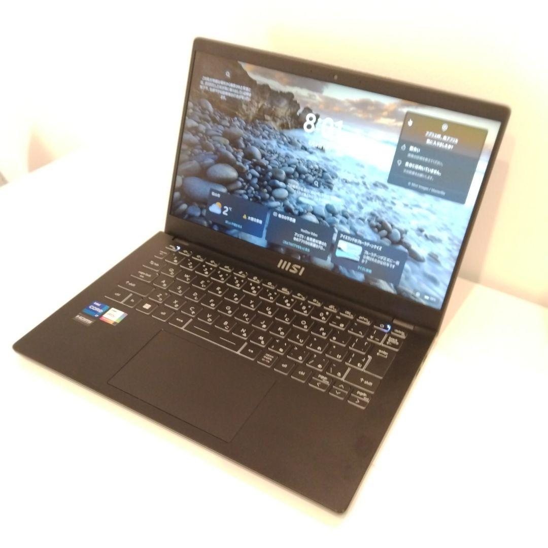 Windowsノート本体 msi Modern 14 i7 1195G7 16GB 512GB Win11