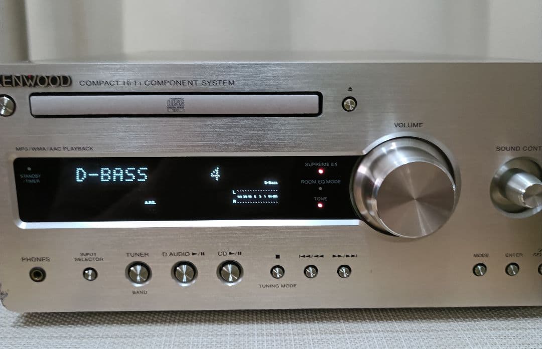 KENWOOD R-K711 CDレシーバー　 純正リモコン、取説付属　完動品