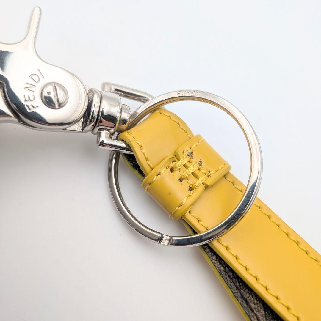 フェンディ FENDI ズッカ バッグチャーム キーホルダー 保存袋付