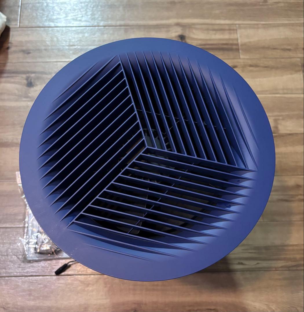 美品 ±0プラスマイナスゼロ 空気清浄機 ネイビー ブルー XQH-C030
