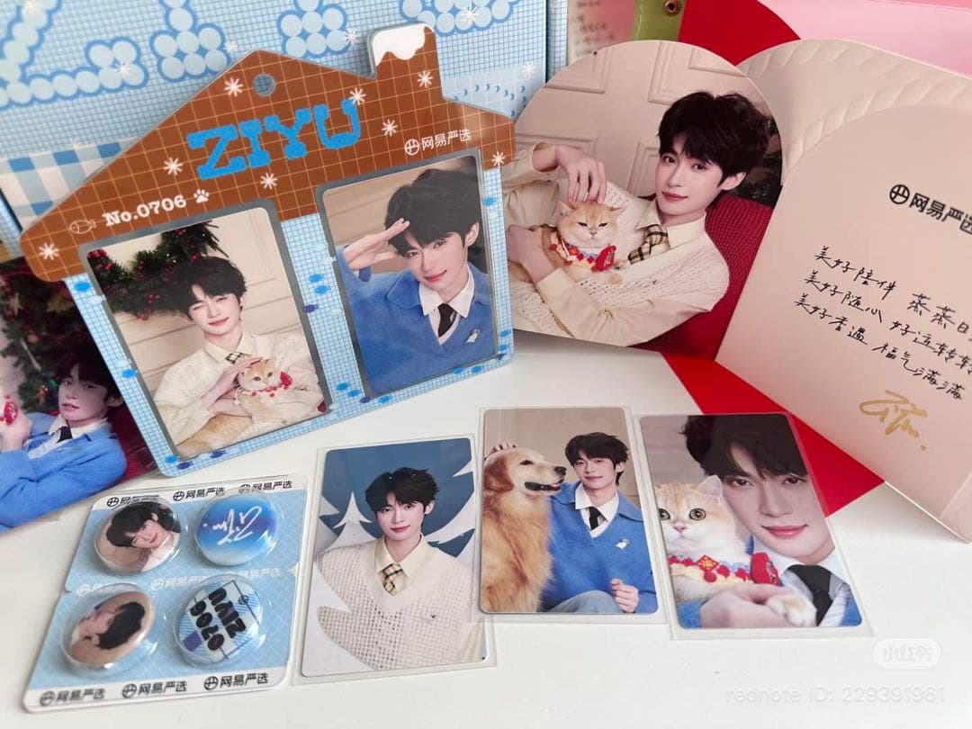 梓渝 ZIYU のカードセット。【梓渝好物】のgoods