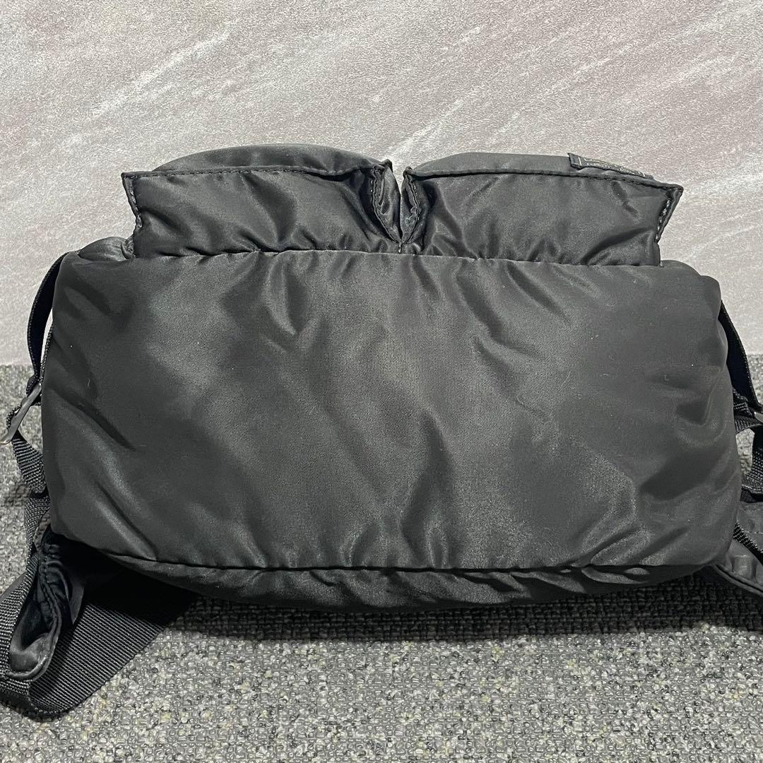 極美品✨ PORTER タンカー ボディバッグウエストバック 黒 ヒップバッグ