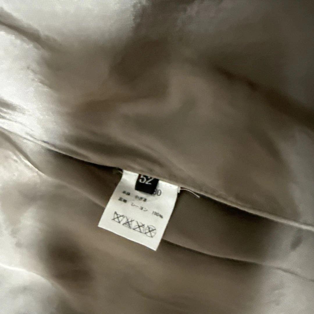 T*E様 EMMETI スエード シャツジャケット　グレージュ　やぎ革　サイズ5