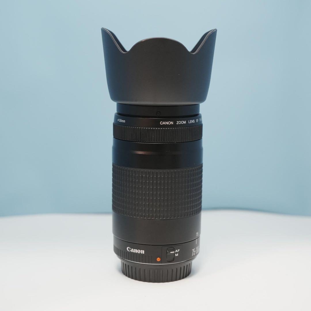 Canon純正 75-300mm 望遠レンズ 美品 a4452