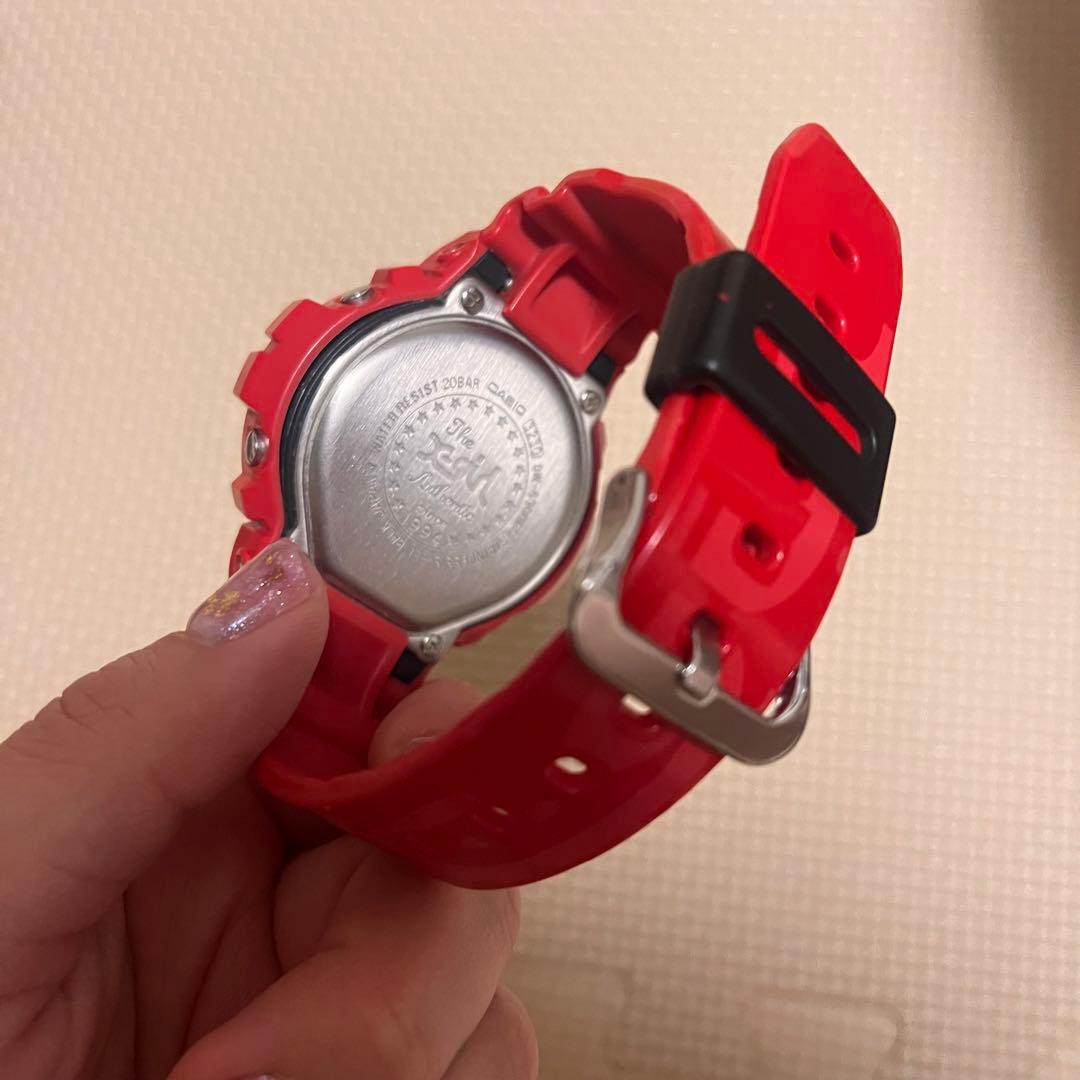 G-SHOCK　X-GIRL　 3230　DW-6900FS　赤　1994