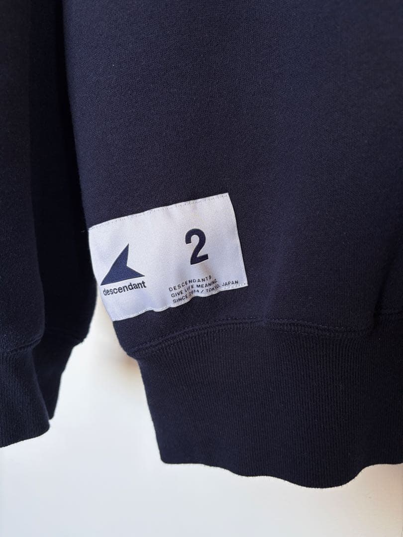 descendant CACHALOT MOCK NECK サイズ2