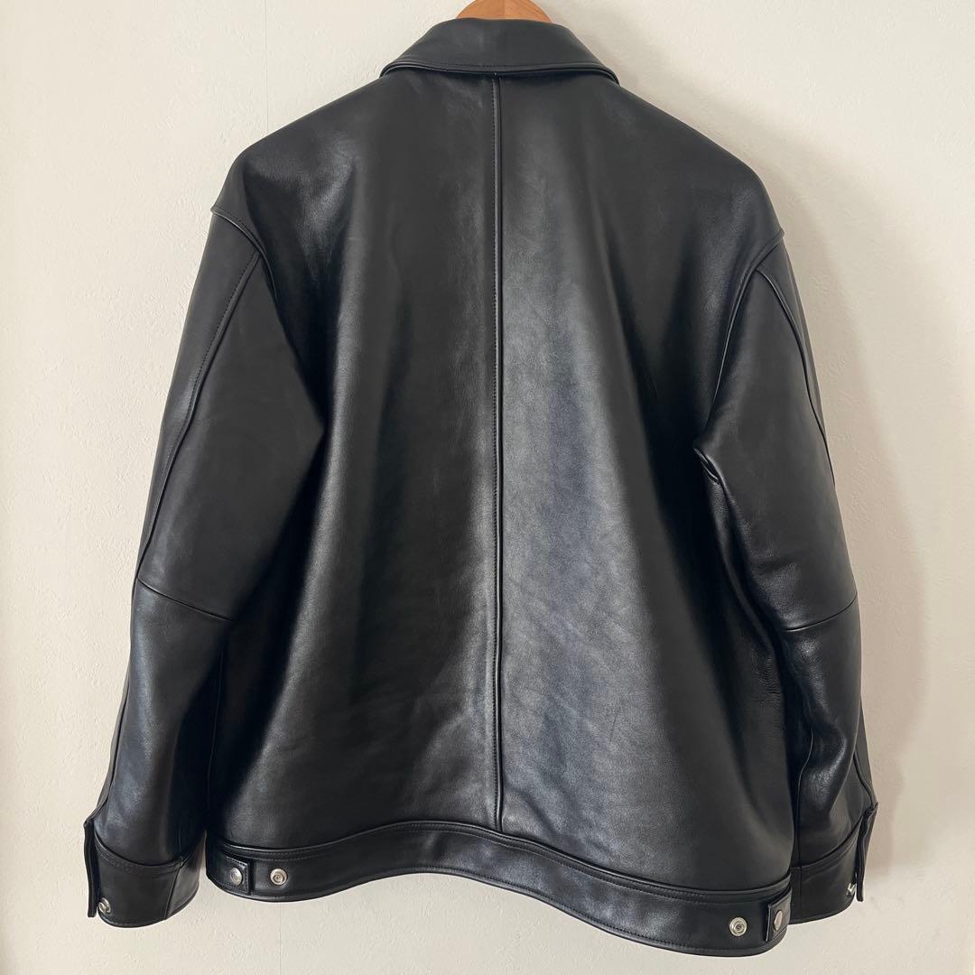 【完売品】Schott ブラックレザージャケット　L