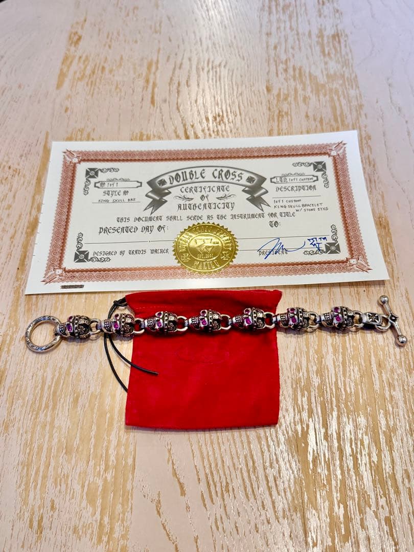 80万円購入　国内正規付属品完備　1of1 travis walker