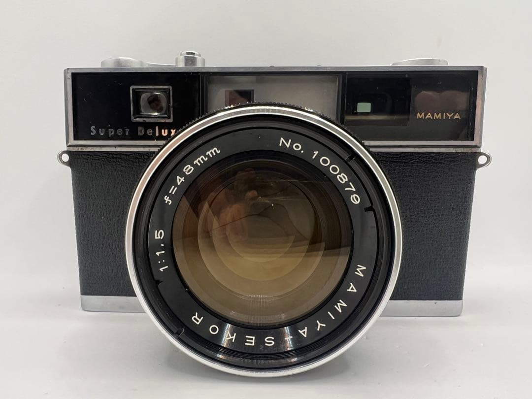 【ジャンク品】Mamiya Super Deluxe マミヤ　フィルムカメラ