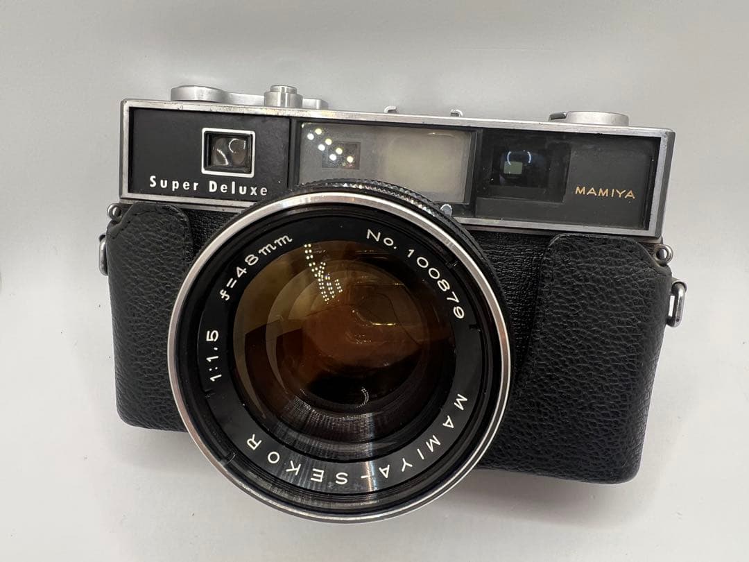 【ジャンク品】Mamiya Super Deluxe マミヤ　フィルムカメラ