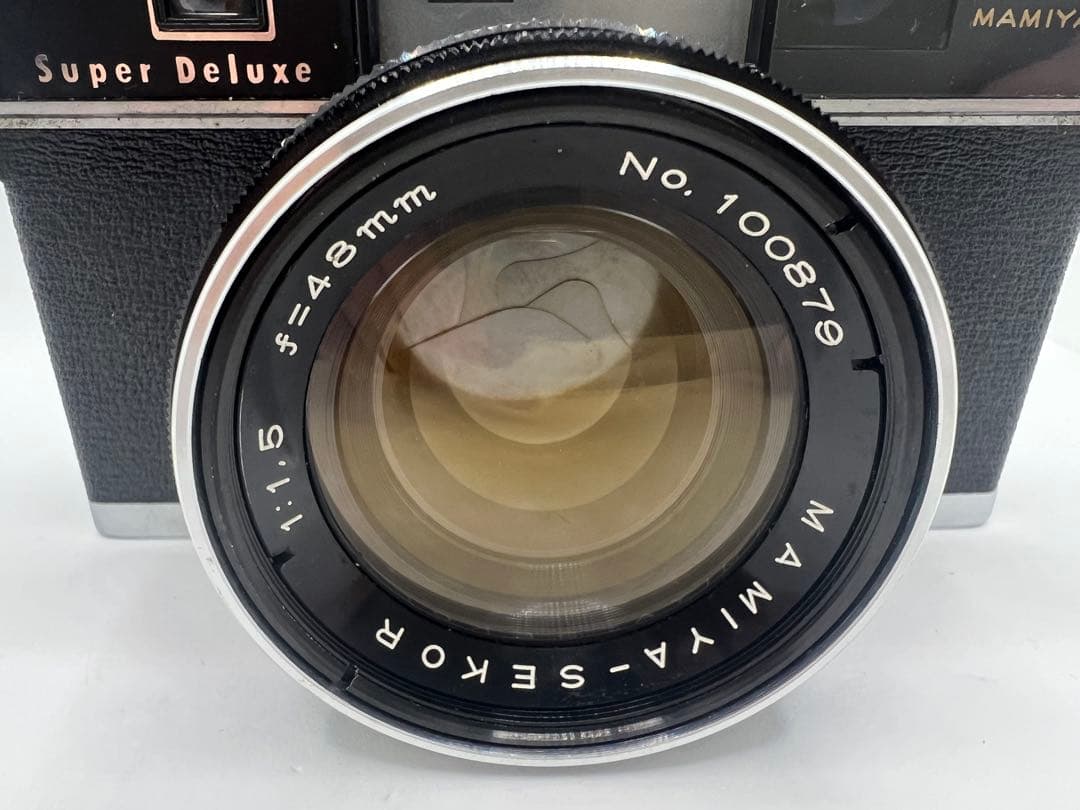 【ジャンク品】Mamiya Super Deluxe マミヤ　フィルムカメラ