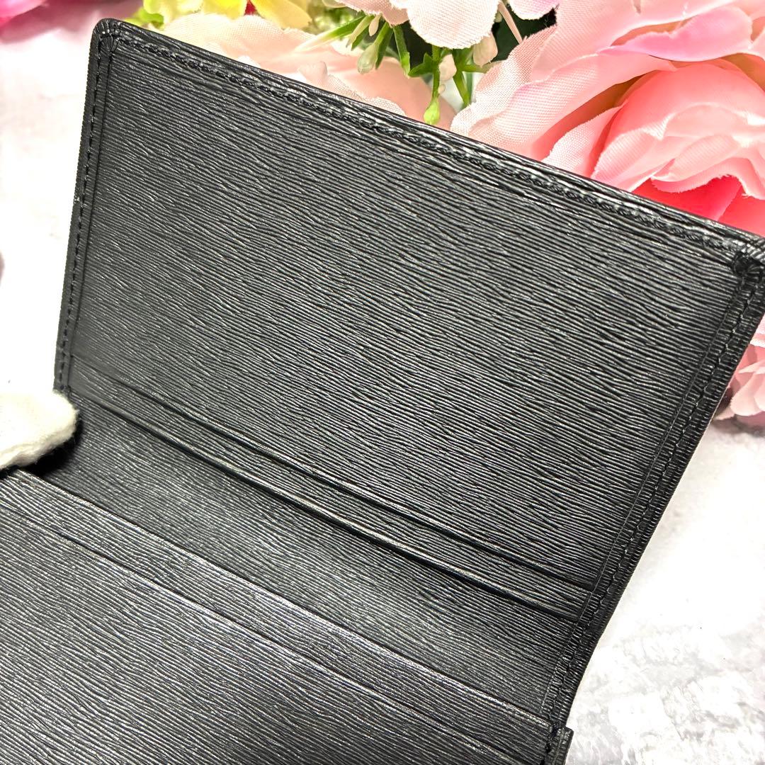 ほぼ未使用 PORTER 名刺入れ カレント カードケース 吉田カバン ブラック
