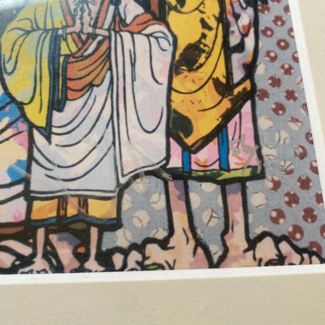 村上隆　ポスター(額装済み)