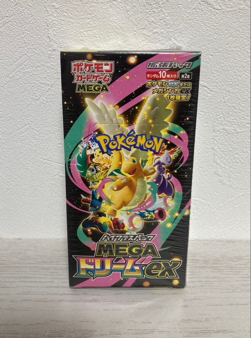 ポケモンカードゲーム　MEGAドリームex シュリンク付 未開封
