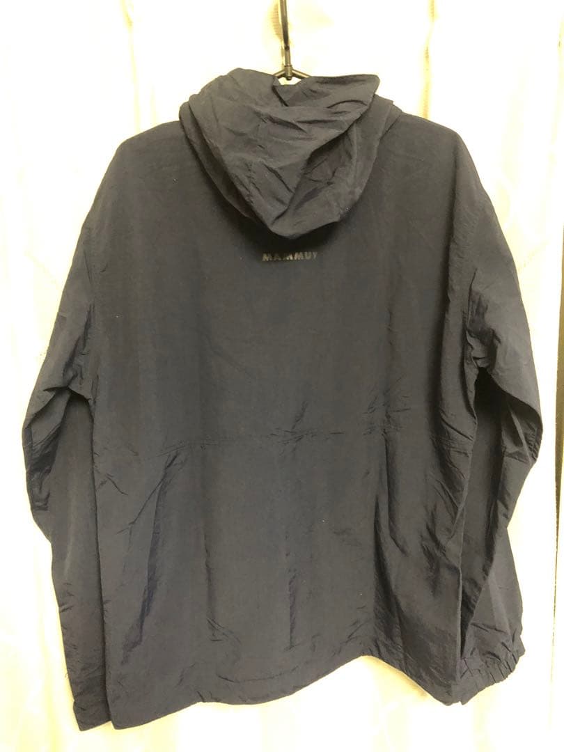 マムート　ハイキングWBフーデットジャケット　アジアXLサイズ ネイビー　美品！