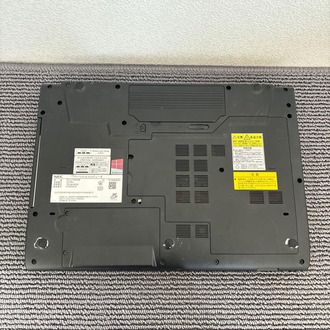 NEC Lavie LL750/S i7-4700MQメモリ8GBタッチパネル