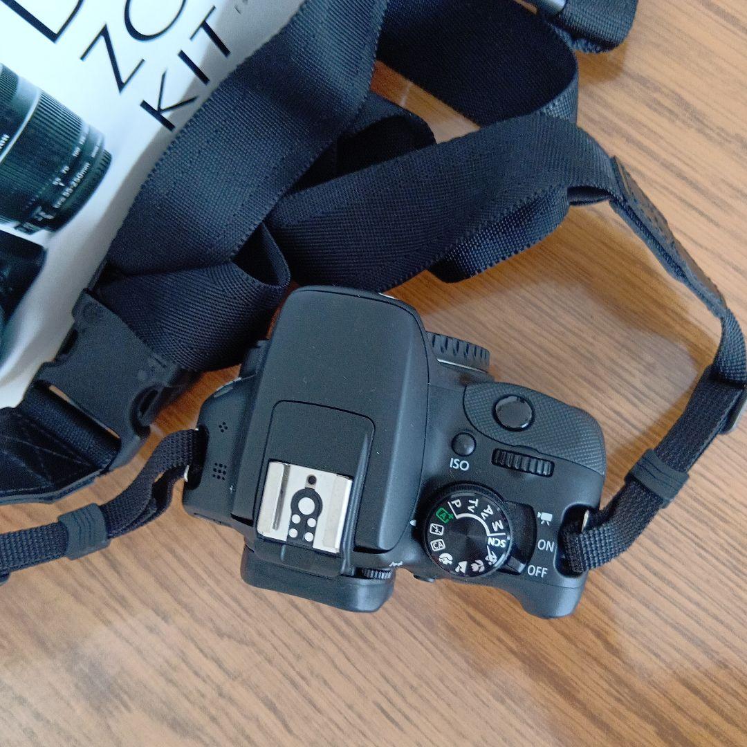 美品CanonEOSkissX7ダブルズームキットdiagnlニンジャストラップ