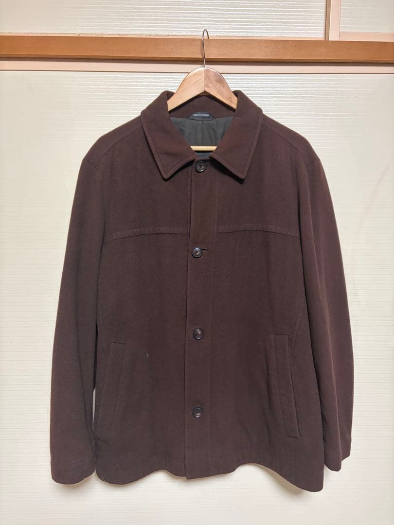 BOSS HUGO BOSS ブラウム カシミヤ ウール コート