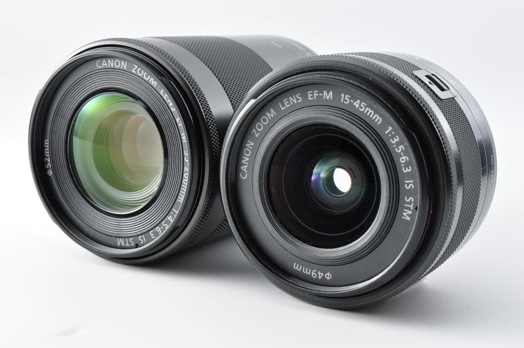 CANON キャノン EOS M10 ブラック ダブルレンズキット #1243