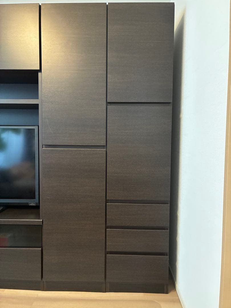 ③ 【12月末まで】ニトリ　ウォーレンシリーズ　壁面収納　棚　テレビボード