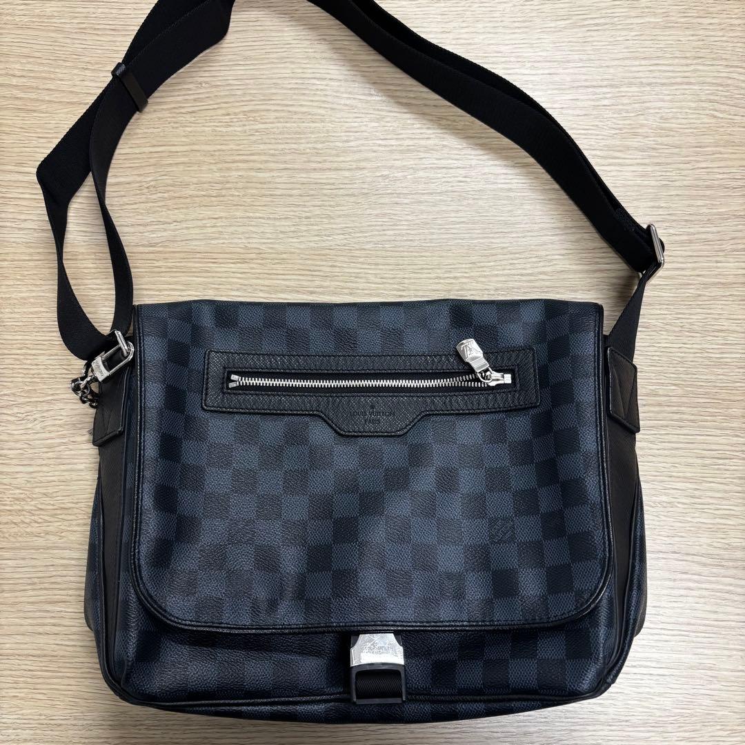zigzag ルイヴィトン ダミエコバルトメッセンジャーバッグ