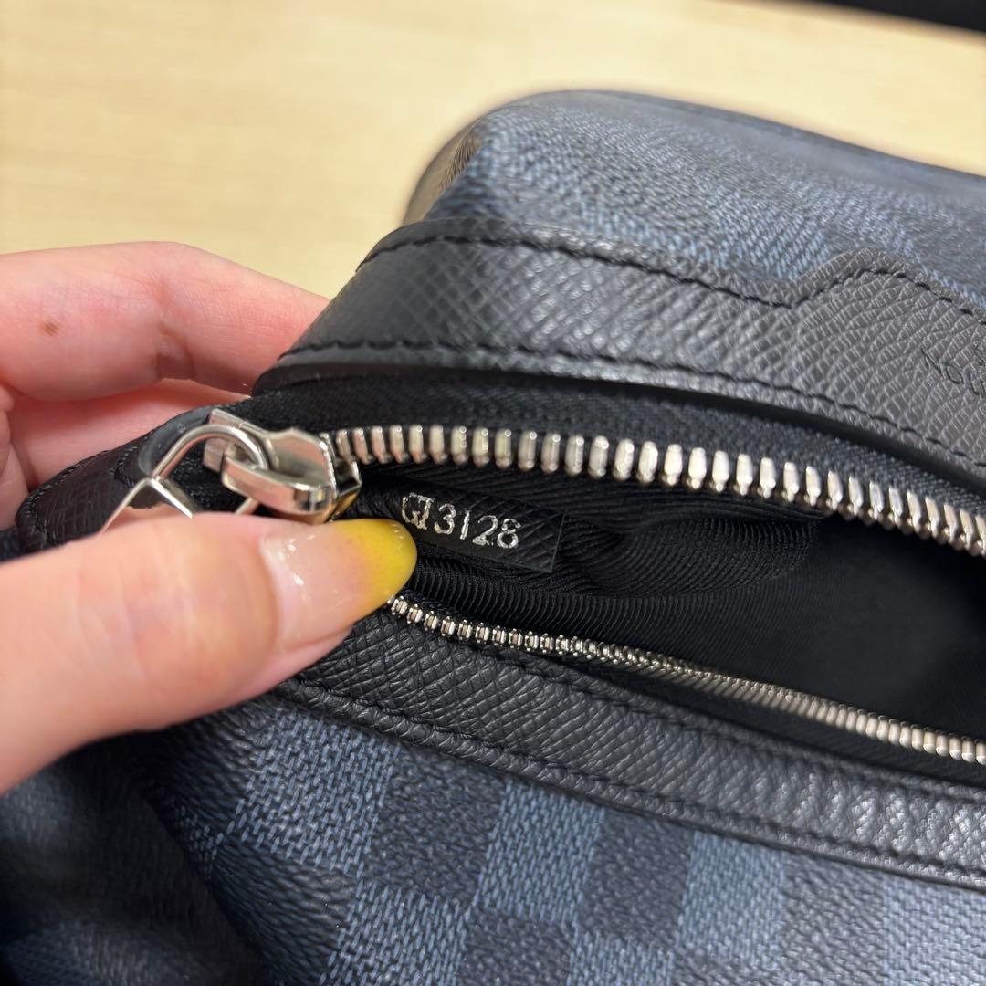 zigzag ルイヴィトン ダミエコバルトメッセンジャーバッグ