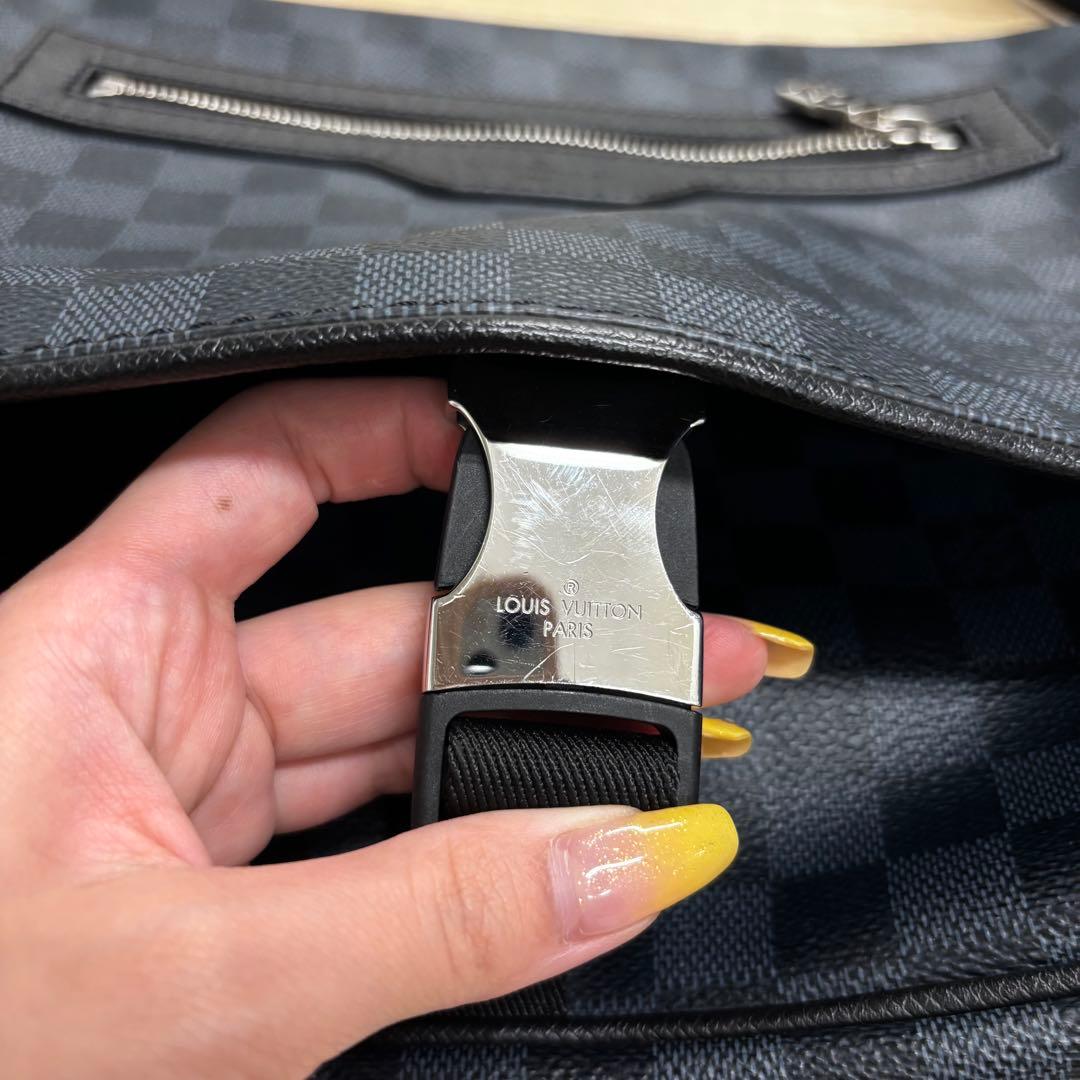 zigzag ルイヴィトン ダミエコバルトメッセンジャーバッグ