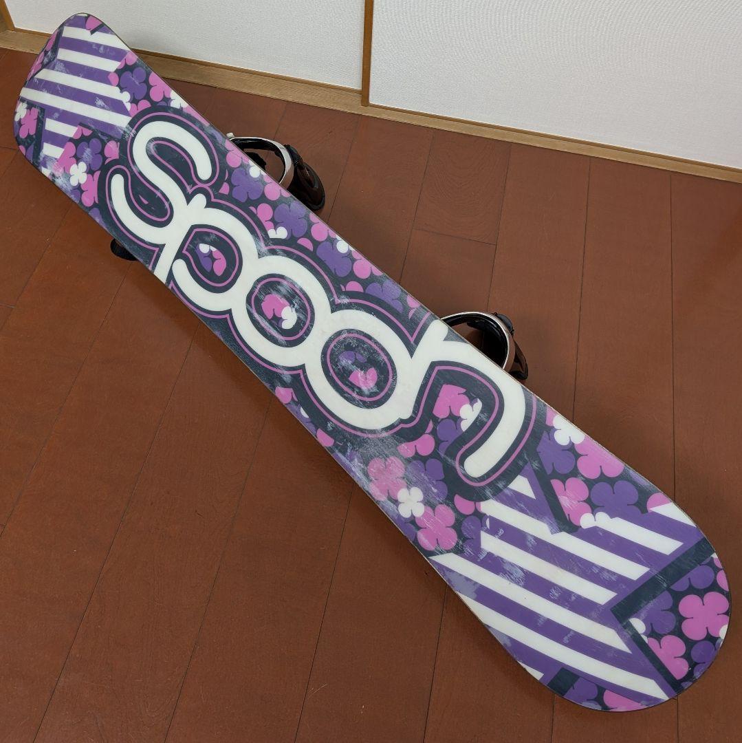 【3WAYバッグが便利！】SPOON スノーボードセット 初心者◎136cm