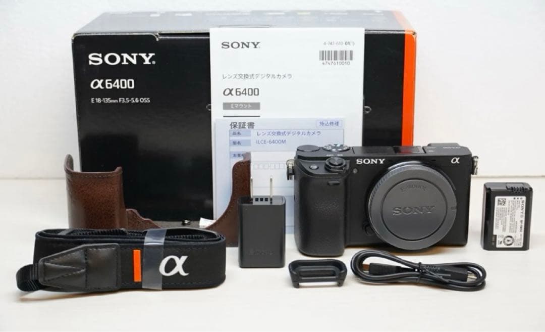 SONY α6400 ミラーレス一眼カメラ 本体