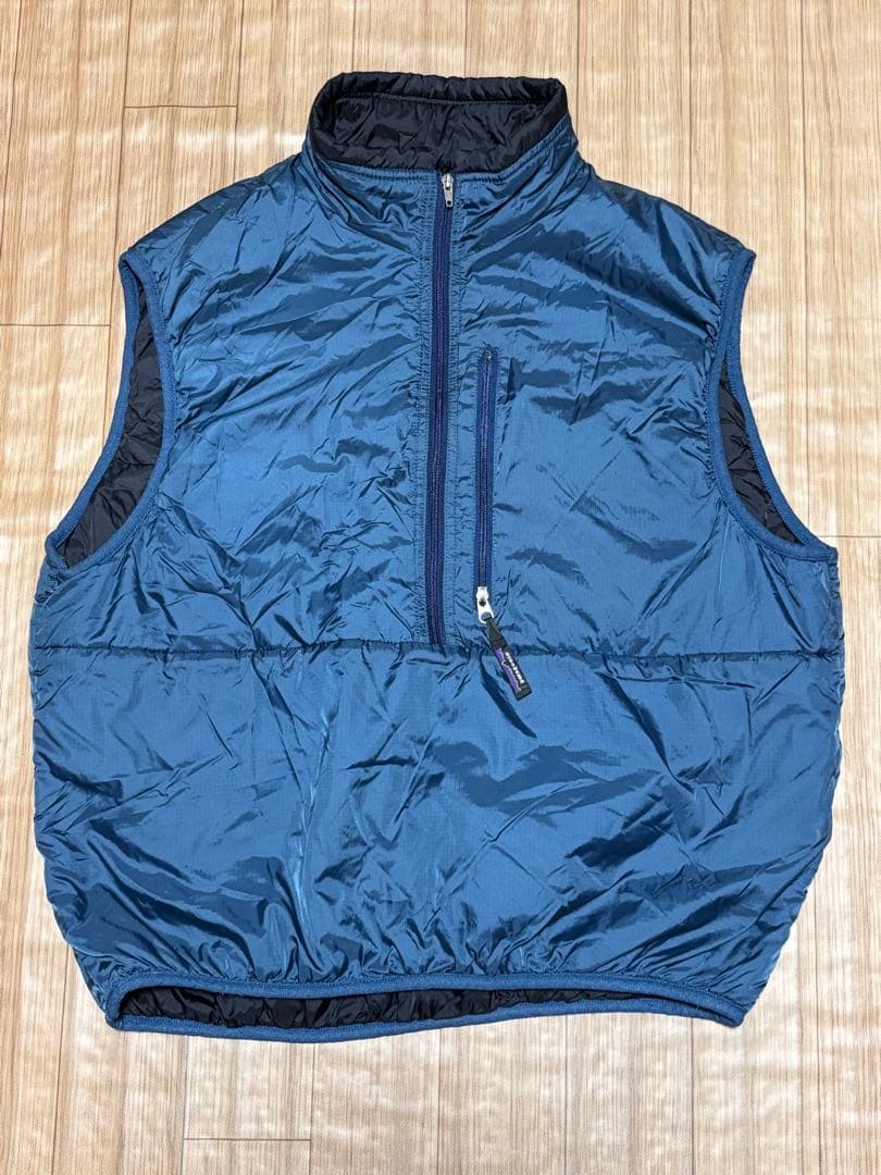 パタゴニア パフボールベスト　ネイビー　patagoniaUSA製 90s