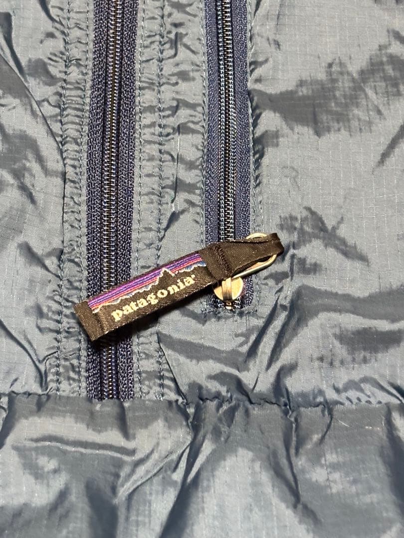 パタゴニア パフボールベスト　ネイビー　patagoniaUSA製 90s
