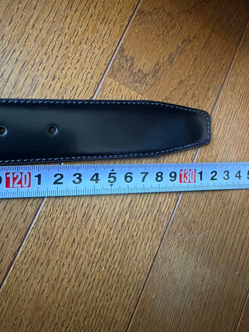 長ベルト GIORGIO ARMANI ロゴ 刻印 ベルト W107-117