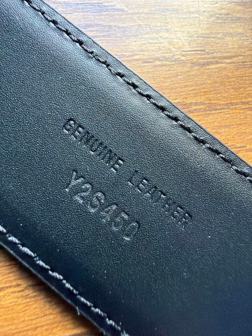 長ベルト GIORGIO ARMANI ロゴ 刻印 ベルト W107-117