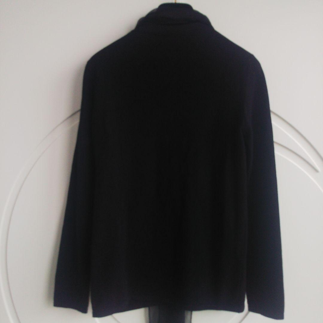 り*ん様 CHANELシャネル 美しいスカーフ付きセーターVネックsize42