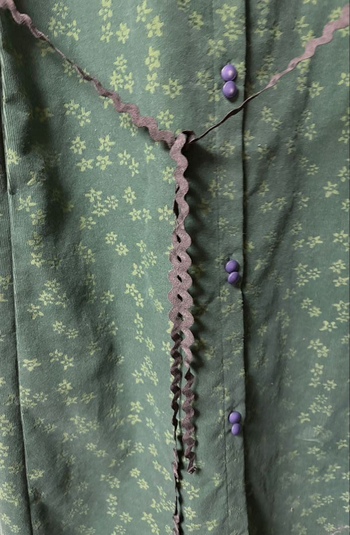 ホコモモラ　コーデュロイワンピース