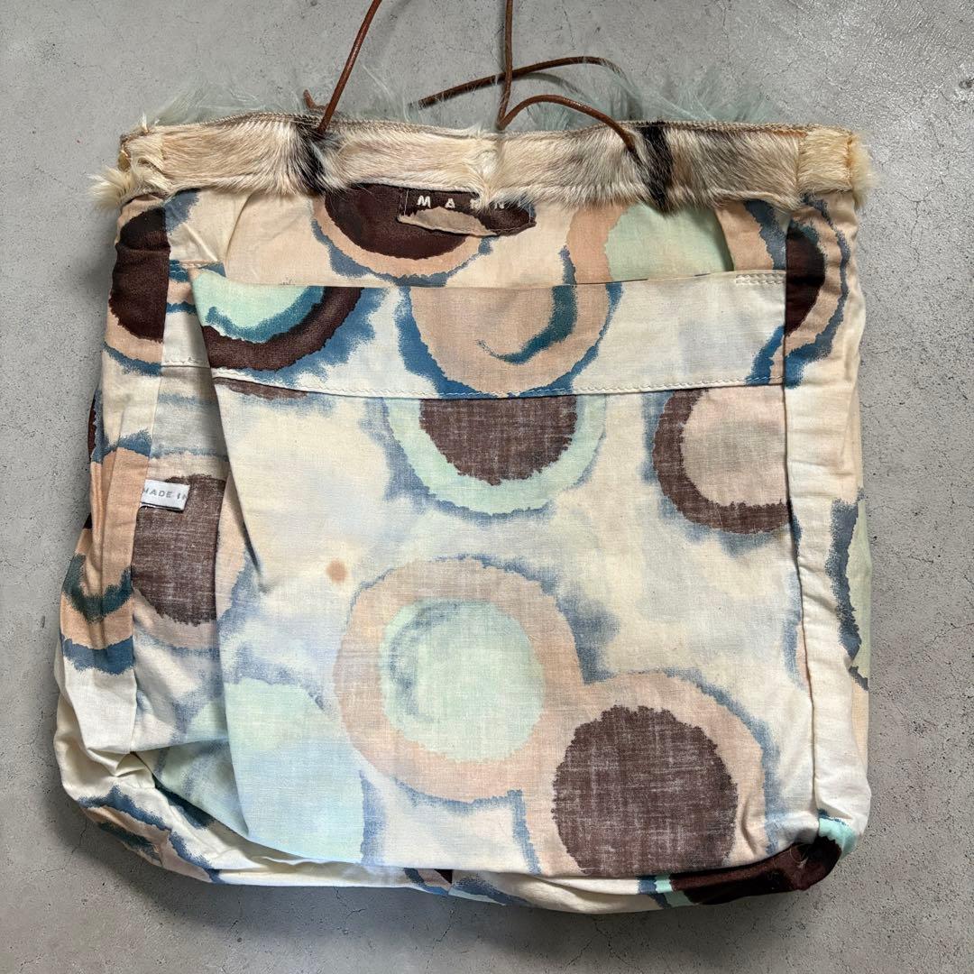 新年SALE★MARNI ハラコ ファー トートバッグ