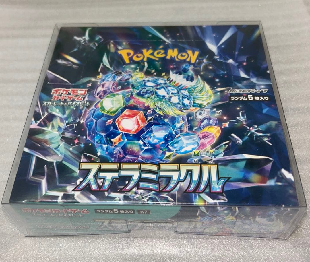 【新品未開封シュリンク付き】ポケモンカード ステラミラクル 1BOX