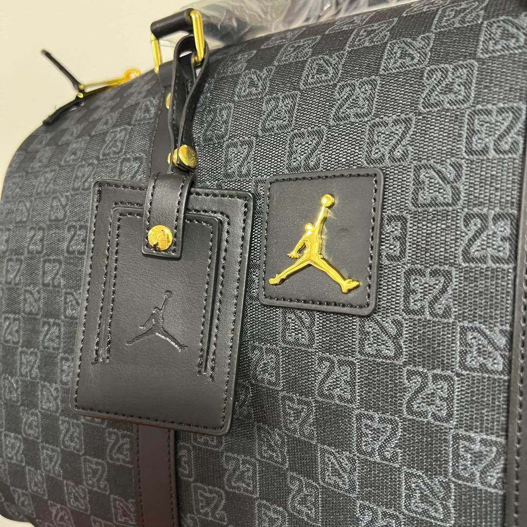バッグ JORDAN BRAND MONOGRAM DUFFLE BAG BLACK